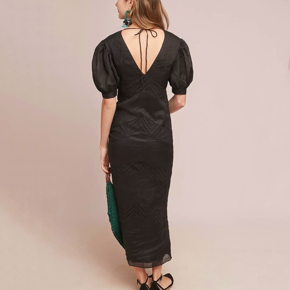 Anthropologie Blakely Eyelet Maxi Dress - Picture 5 of 9